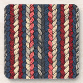 Kegelgarn Getränkeuntersetzer (Vorderseite)