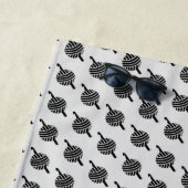 Kegelgarne & Handwerksname / Anfangsbuchstaben Strandtuch (Beispiel)