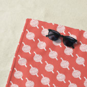 Kegelgarne & Handwerksname / Anfangsbuchstaben Strandtuch (Beispiel)