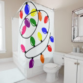 Kegelleuchten Duschvorhang (Beispiel)