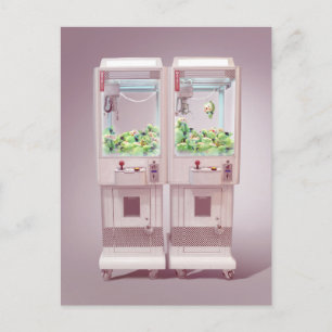 Kegelmaschine Ankündigungspostkarte