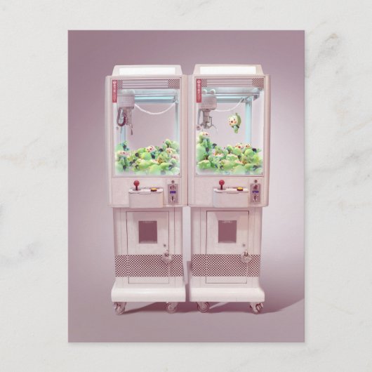 Kegelmaschine Ankündigungspostkarte (Vorderseite)