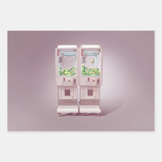 Kegelmaschine Geschenkpapier Set (Vorderseite)