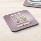 Kegelmaschine Getränkeuntersetzer (Linke Seite)