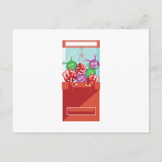 Kegelmaschine Postkarte (Vorderseite)