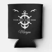 Kegelradanker für Schiffe mit eigenem Schiffsnamen Dosenkühler (Vorderseite)