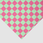 Kegelrosa und weich grün seidenpapier (Ausschnitt)