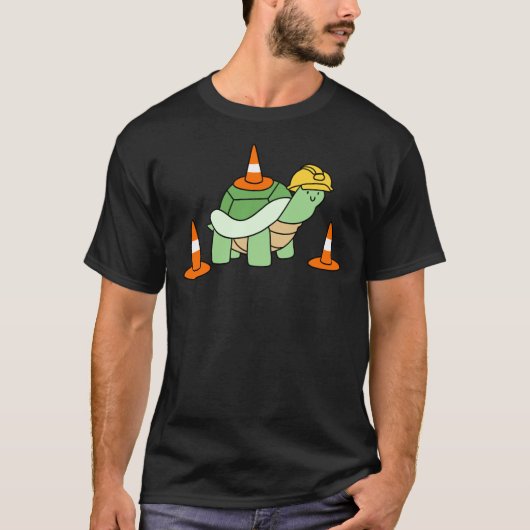 Kegelschildkrötenkleber T-Shirt (Vorderseite)