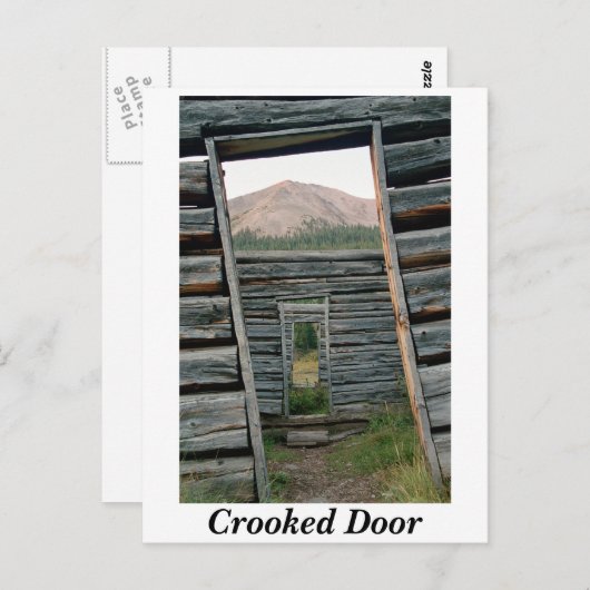 Kegeltür Postkarte (Vorne/Hinten)