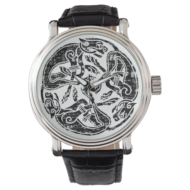 Kegelzirkel Armbanduhr (Vorderseite)