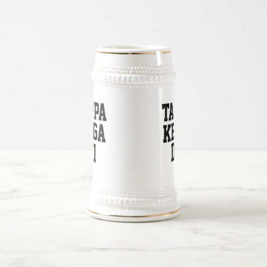 KEGGA DEI stein (Keramik) Bierglas (Mittel)