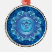 Kehle Chakra Verzierungen Ornament Aus Metall (Vorne)