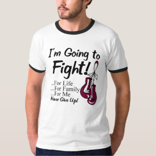 Kehlkopfkrebs werde ich kämpfen T-Shirt