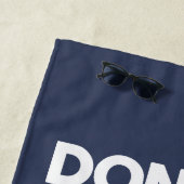 Kehre nicht zurück strandtuch (Beispiel)