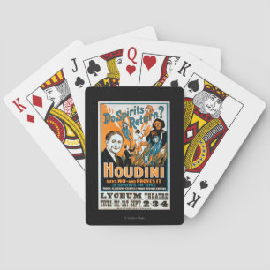 Kehren Geister zurück? Houdini sagt NEIN - Beweist Spielkarten