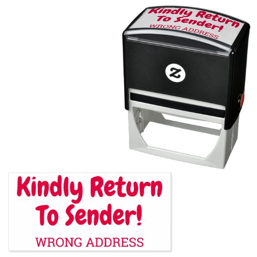 "Kehren Sie bitte zum Absender zurück!", "FALSCHE Permastempel (Beispiel)