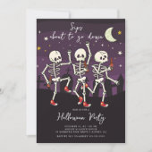 Kehren Sie ins Halloween-Party Einladung (Vorderseite)