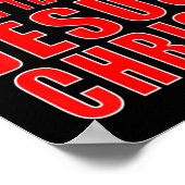 Kehren und Glauben an Jesus Christus Christlich Ev Poster (Ecke)