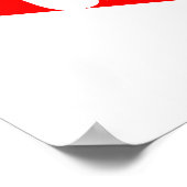 Kehren und Glauben Sie das Evangelium: Jesus Chris Poster (Ecke)