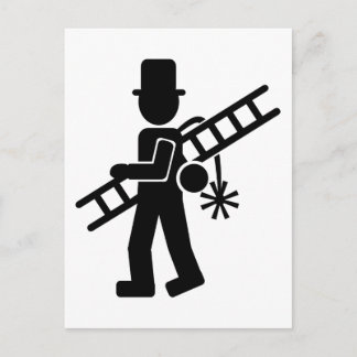 Kehrmaschine Postkarte