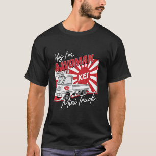 Kei-Lkw-Fahren Japan Lkw Kei Frauen Japanischer M T-Shirt
