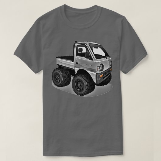 Kei Truck - Chibi Cartoon Mini Truck Premium  T-Shirt (Design vorne)