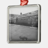 Keighley Steam Railway Ornament Aus Metall (Links)