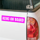 Keiki an Bord Kinder warnend Autoaufkleber (Auf Lkw)