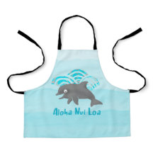 Keiki Watercolor Dolphin Wave