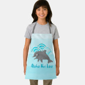 Keiki Watercolor Dolphin Wave Schürze (Insitu)