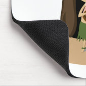 Keilana das Hula Mädchen Mousepad (Ecke)