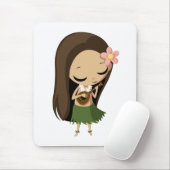 Keilana das Hula Mädchen Mousepad (Mit Mouse)