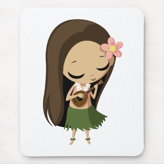 Keilana das Hula Mädchen Mousepad (Vorne)