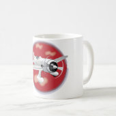 Keile weg! kaffeetasse (VorderseiteRechts)