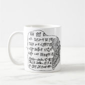 Keilförmige ausgezeichnete Getränk-Tasse Kaffeetasse (Links)