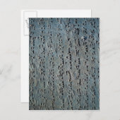 Keilförmiges Skript Postkarte (Vorne/Hinten)