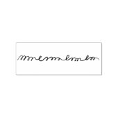 Keillinie Nr. 1 Gummistempel (Prägung)