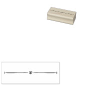 Keillinie Nr. 8 Gummistempel (Stempel)