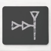 Keilschrift neubabylonisch Himmel Gott cuneiform Mousepad (Vorne)