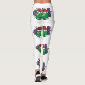 Keime-Schneemann Leggings (Rückseite)
