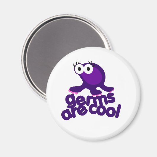 Keime sind Cool Magnet (Vorderseite/Rückseite)