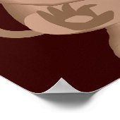 Kein Affengeschäft | Kinderplakat Poster (Ecke)