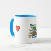 Kein Akku Buch Tasse (Vorderseite Links)