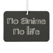 kein Animationsangebot für das Leben Autolufterfrischer (Vorderseite)