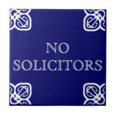 Kein Anwalt-Zeichen Fliese (Vorderseite)