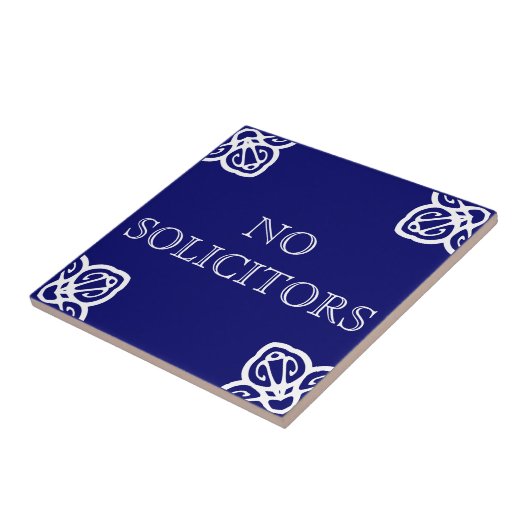 Kein Anwalt-Zeichen Fliese (Seite)