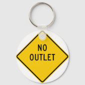 Kein Außenmarkenzeichen Schlüsselanhänger (Vorderseite)