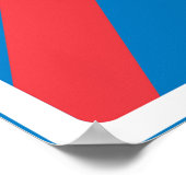 Kein Auto Unterschreiben Poster (Ecke)