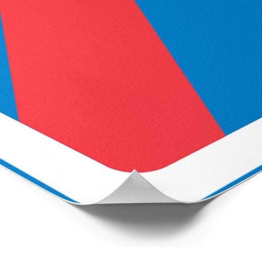 Kein Auto Unterschreiben Poster (Ecke)