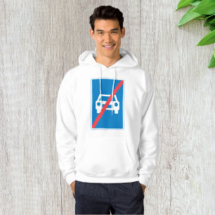 Kein Auto-Zeichen Hoodie
